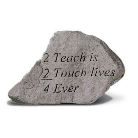 BERRY Kay - Inc. 2 Teach Is 2 Touch Lives 4 Ever - Garden Accent - 5.75 Inches x 3.5 Inches 76320